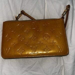 Louis Vuitton Gold Embossed Clutch